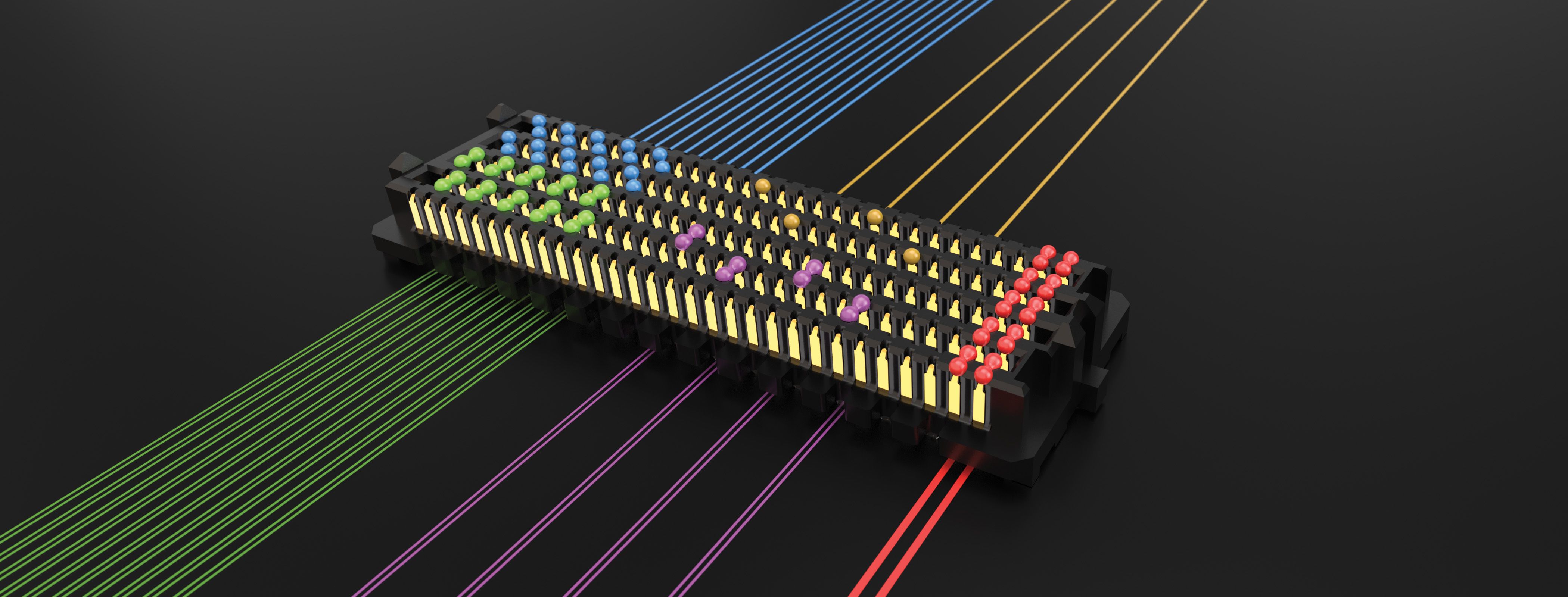 Analog Over Array™ power/analog/digital signaling